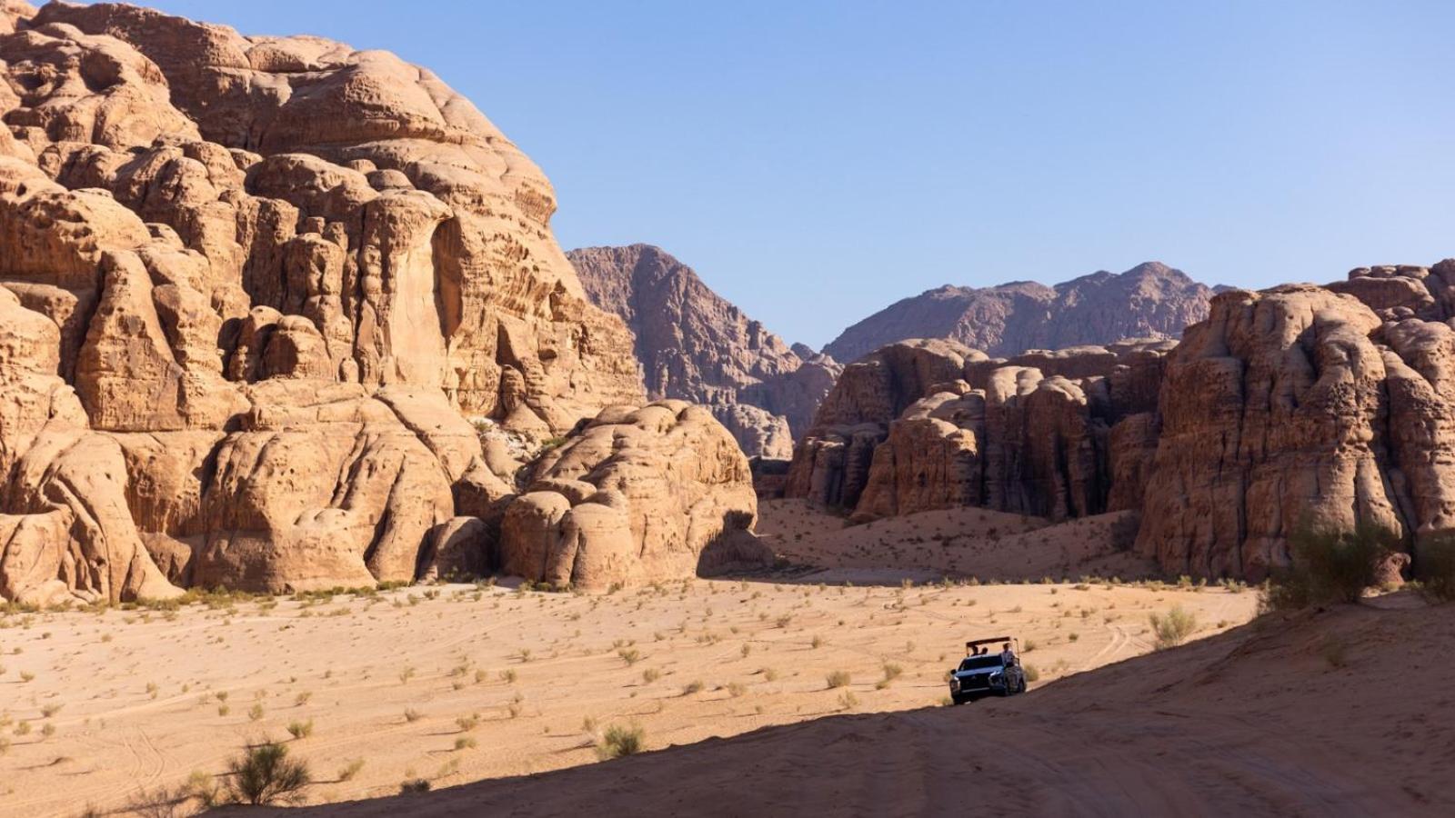 מלון Wadi Rum Caeser Camp מראה חיצוני תמונה
