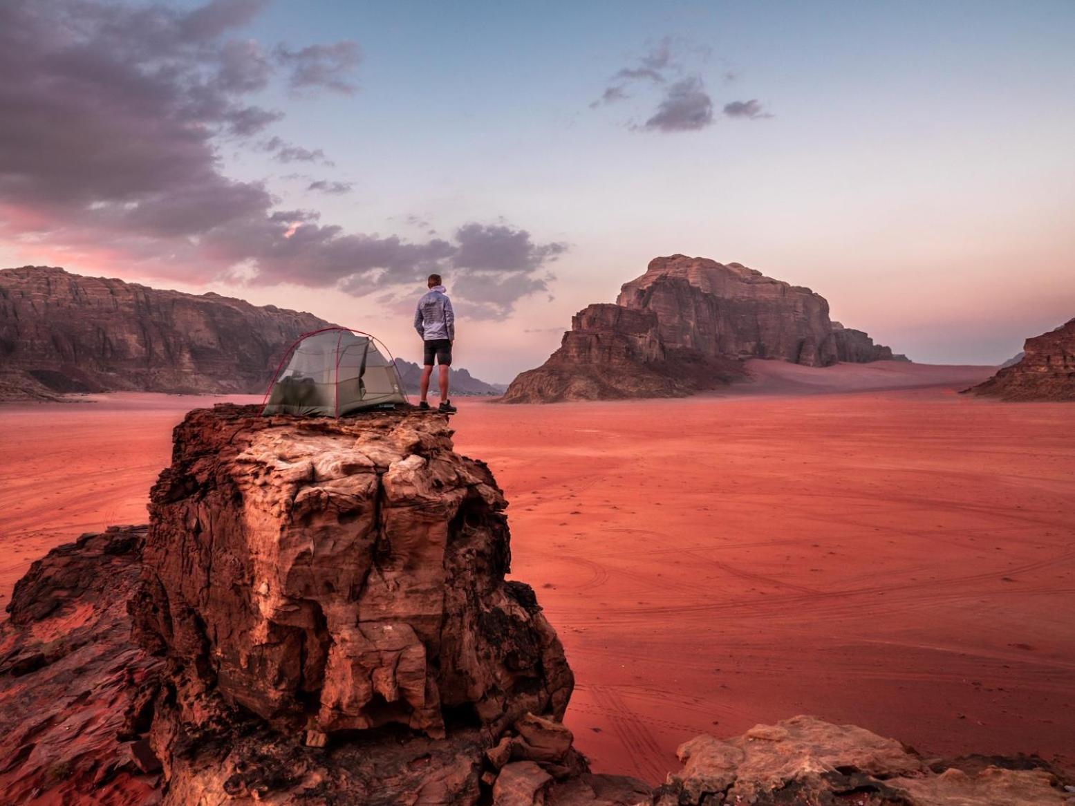 מלון Wadi Rum Caeser Camp מראה חיצוני תמונה